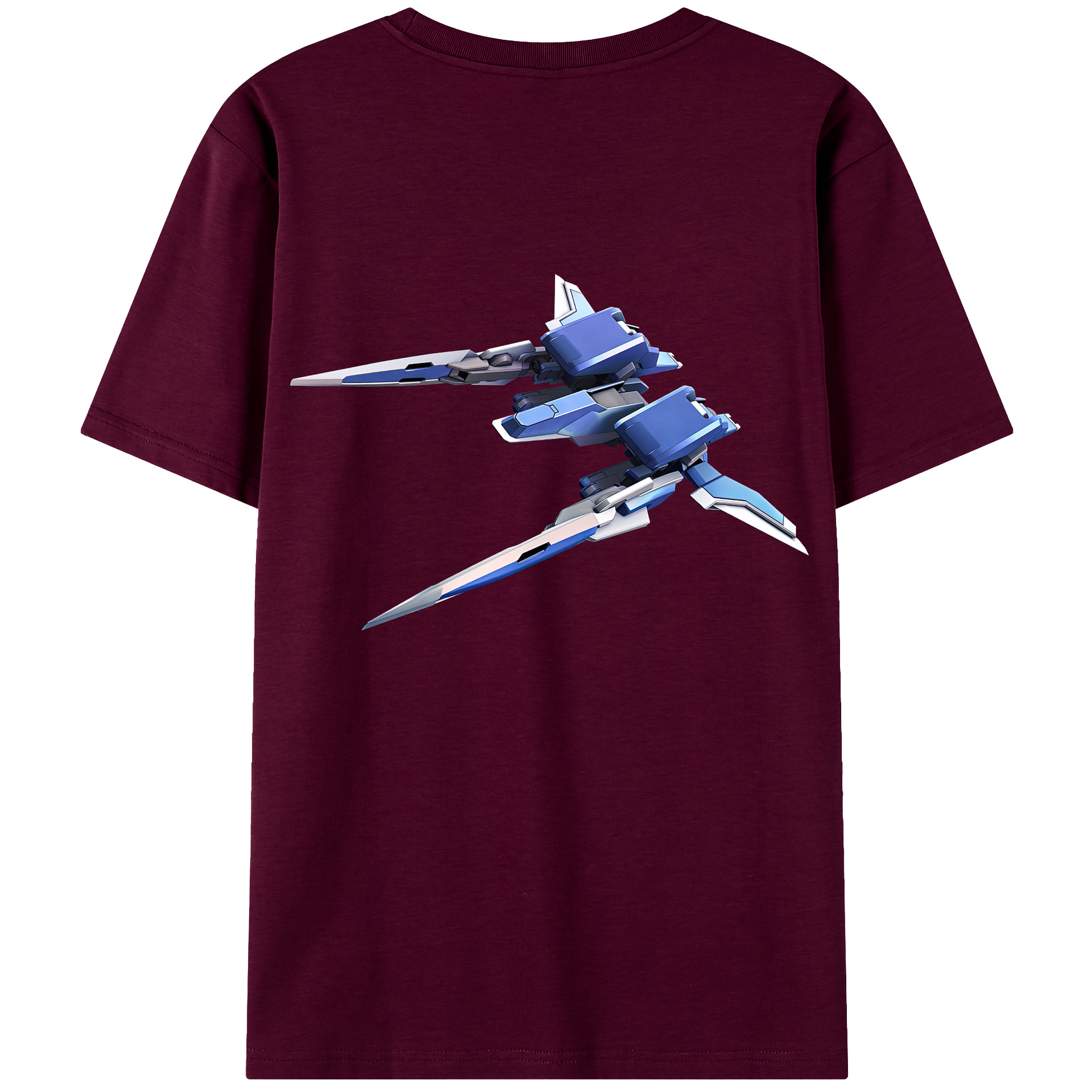 （画像用） 機動戦士ガンダム Mobile Suit Gundam レディース半袖Tシャツ(バックプリント)